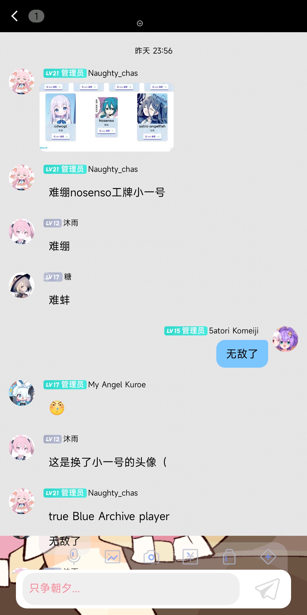 true Blue Archive player